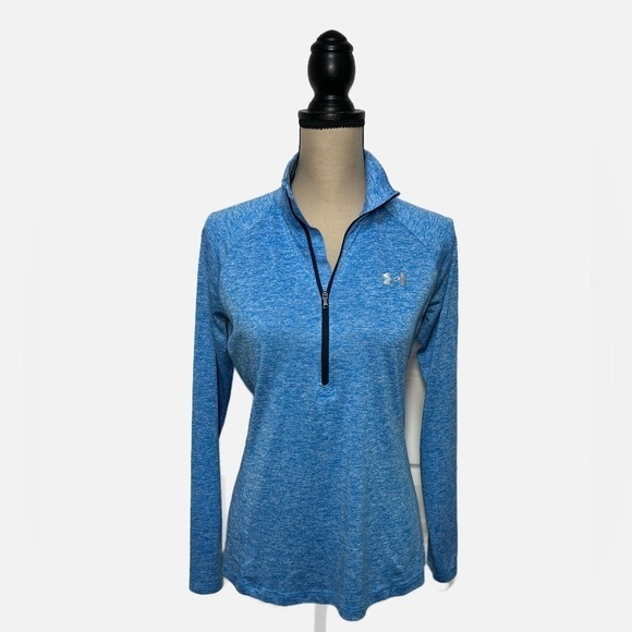 Under Armour Blue Loose Fit Pullover Top Womens size Medium - Picture 1 of 6